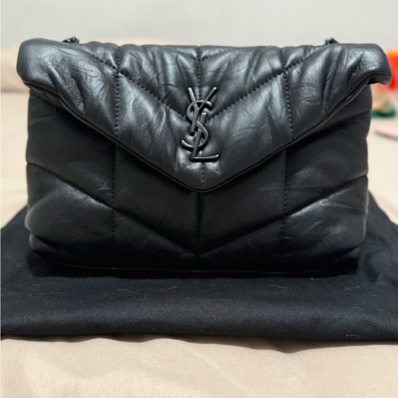 Yves Saint Laurent Handbags - Yves Saint Laurent Mini Puffy Bag in Black